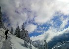 Bergwinter  Skitouren durch die vom Winter verzauberte Alpenlandschaft sind in unmittelbarer Umgebung möglich.   Foto: Aßbichler, 2009 : Aßbichler, FeWo, Ferienwohnung, Gschwingerhof, Obermoosen