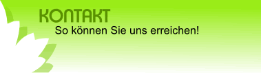 Kontakt - So erreichen Sie uns